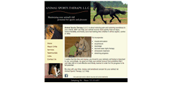 Desktop Screenshot of animalsportstherapy.com